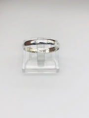 .925 Plain  Sterling Silver Band Ring